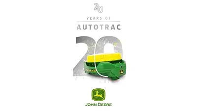 Anzeige - 20 YEARS OF AUTOTRAC von John Deere