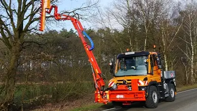 Fahrbarer Astschneider