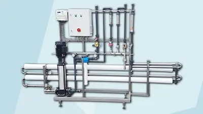 Wassertechnik-Anlage