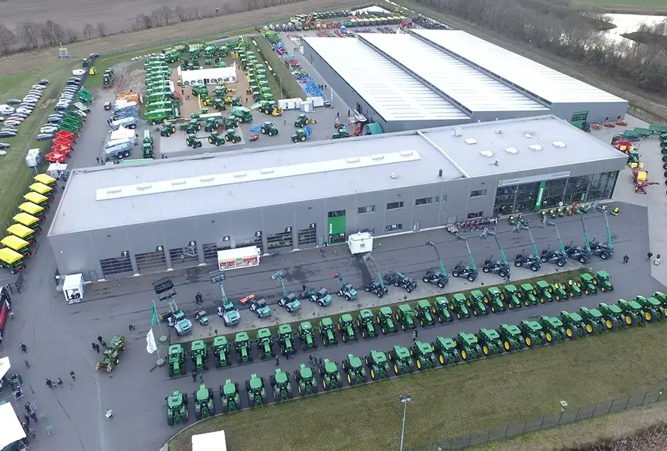 LVD Krone Gelände aus der Vogelperspektive